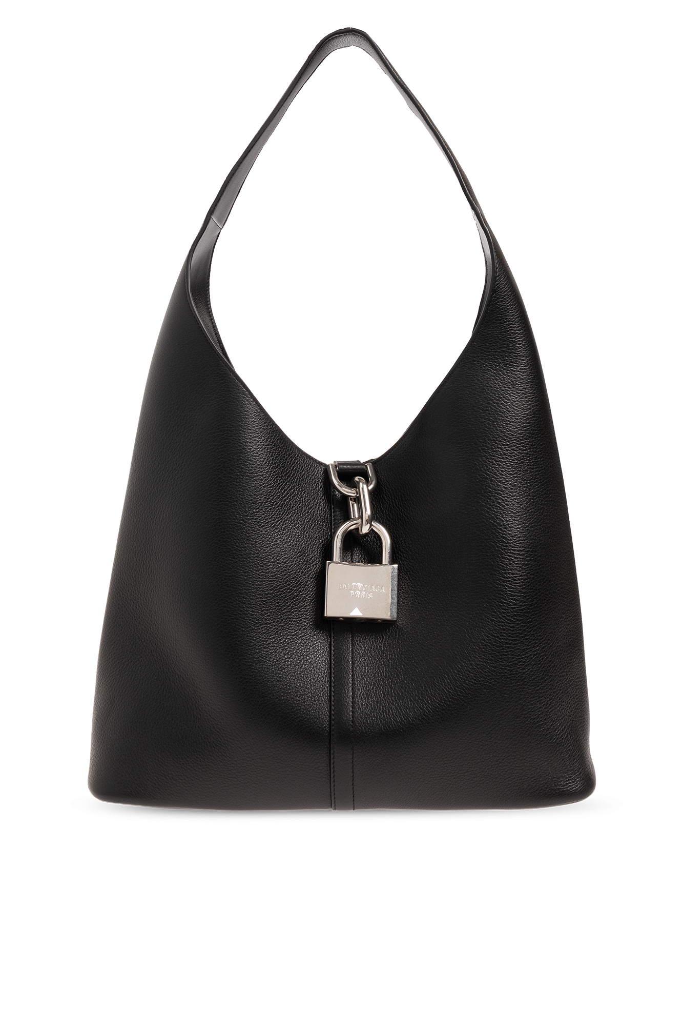 Medium leather discount hobo shoulder bag